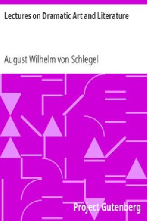 [Gutenberg 7148] • Lectures on Dramatic Art and Literature